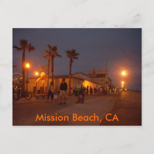 代表団のビーチ、カリフォルニア ポストカード