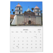 代表団サンタ・バーバラ カレンダー (1月 2027)