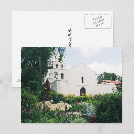 代表団サンディエゴde Alcala ポストカード (正面/裏面)