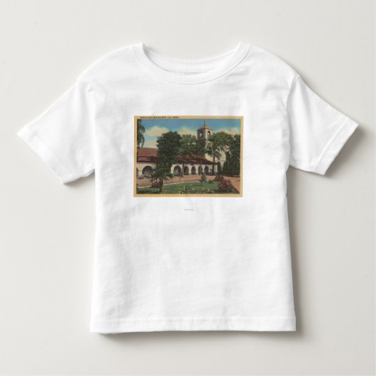 代表団サンファンバウティスタ、カリフォルニア トドラーTシャツ (正面)