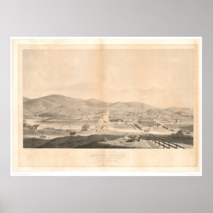 代表団ドロレス、サンフランシスコ1860年(1097A) ポスター