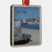 代表団湾サンディエゴ メタルオーナメント (右)