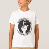 代表数学者Tシャツ – 子供 Tシャツ (正面)