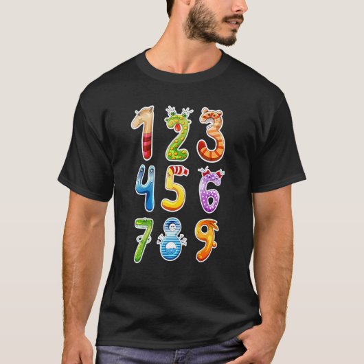 代表番号マス新学期教育 Tシャツ (正面)