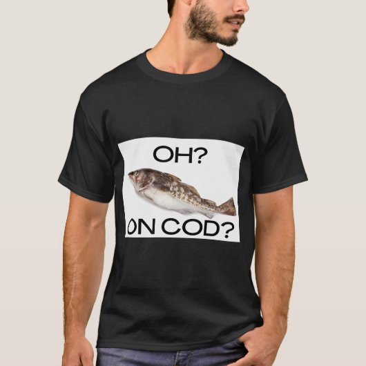 代金引換ですか? Tシャツ (正面)
