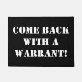 令状ともどって来られる! 玄関マット (正面)