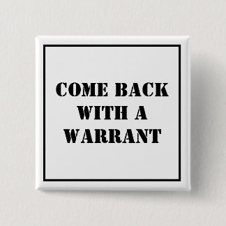 令状ともどって来られる 缶バッジ