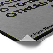 令状警告官 ポスター (角)