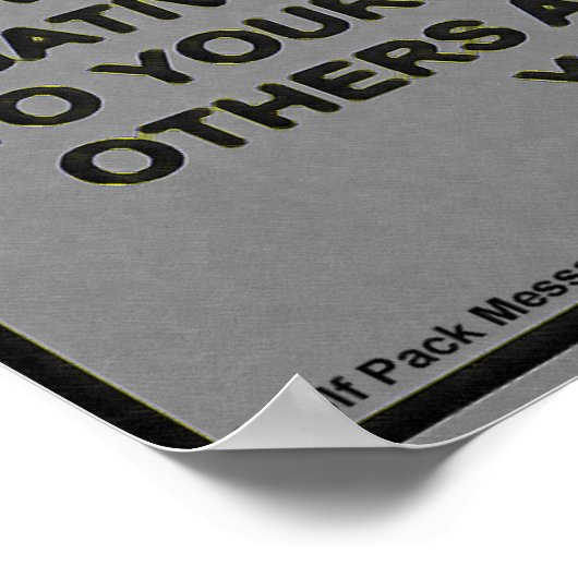 令状警告官 ポスター (角)