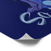 以上のようにクローンの月の女神の芸術の下異教ので ポスター (角)