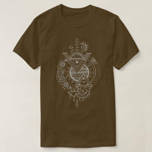 以上のように錬金術ブラッククラフトの下で Tシャツ (デザイン正面)
