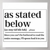 以下おもしろいの定義に従って ポスター (正面)