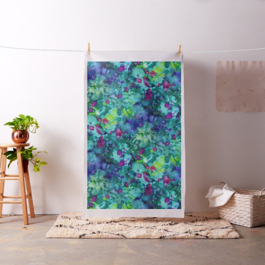 以下の神秘的なファゾーム、熱帯水彩: ファブリック (インサイチュ)