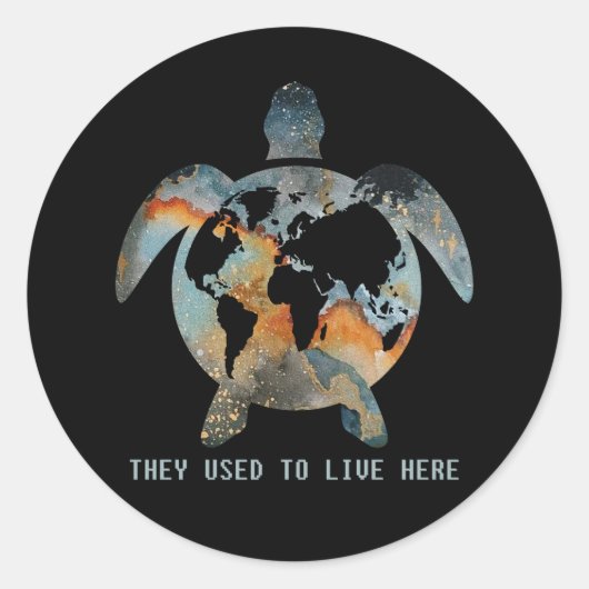 以前ここに住んでいたウミガメの愛人 ラウンドシール (正面)