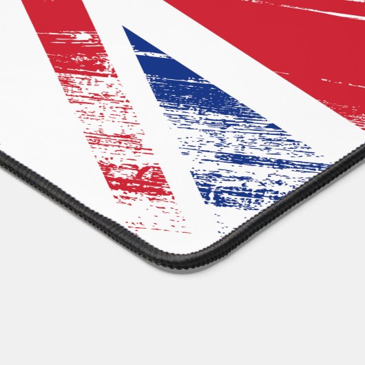 以前のヴィンテージをパーソナグランジライズ統一されたするフラグ デスクマット (コーナー)