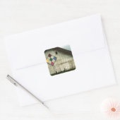 以前の納屋 スクエアシール (封筒)