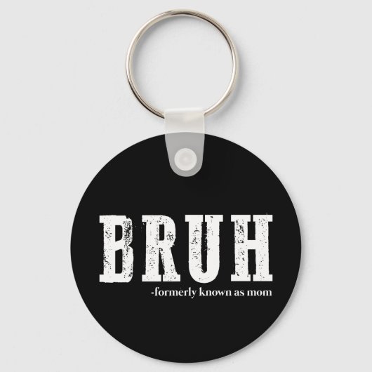 以前は母の日とおもしろい呼ばれていたブラ キーホルダー (正面)