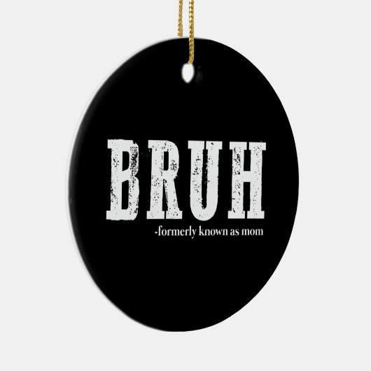 以前は母の日とおもしろい呼ばれていたブラ セラミックオーナメント (右)