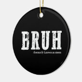 以前は母の日とおもしろい呼ばれていたブラ セラミックオーナメント (左)