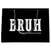 以前は母の日とおもしろい呼ばれていたブラ ラージペーパーバッグ (正面)