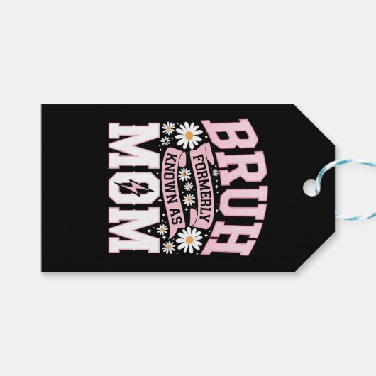 以前は母の日として知られていたブラ ギフトタグ (正面(横))