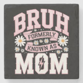 以前は母の日として知られていたブラ ストーンコースター (正面)