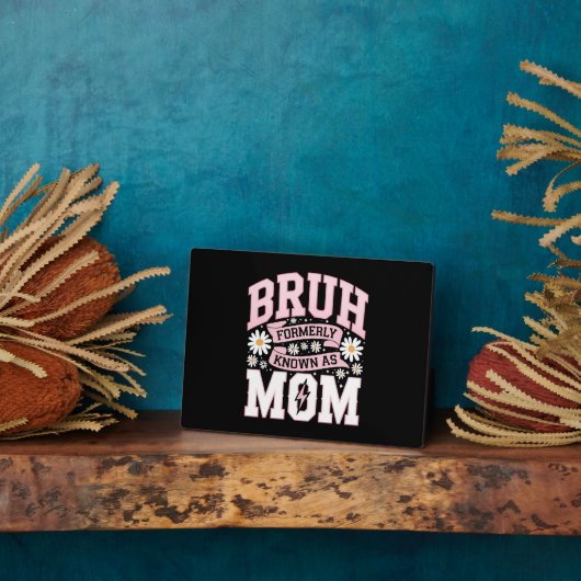 以前は母の日として知られていたブラ フォトプラーク (側面)