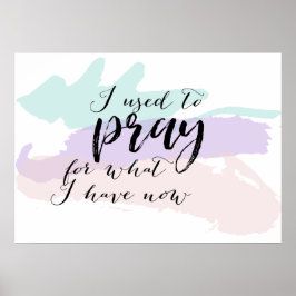 以前は祈今の物を買ったものだ ポスター