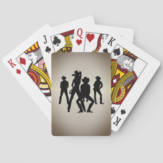 以前は西洋舞踊の一つだった トランプ (裏面)