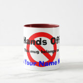 以外の手私のマグ マグカップ (中央)