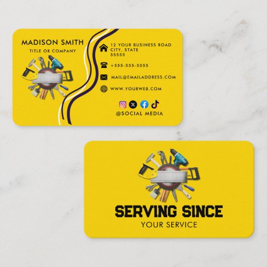 ～以来の 名刺 (正面/裏面)