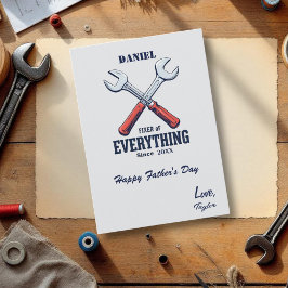 ～以来何でも固執する | カスタム父の日 カード