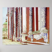 仮定ファサード – 1912ヴィンテージカラー写真 ポスター (正面)