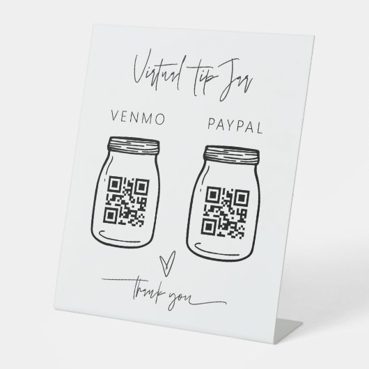 仮想のヒントは、現金の小規模企業のお金に署名 台座サイン (正面)