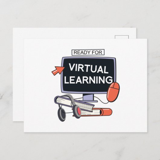 仮想の準備が学完了 ポストカード (正面/裏面)