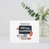 仮想の準備が学完了 ポストカード (スタンド正面)