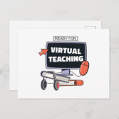 仮想の準備が教え完了 ポストカード (正面/裏面)