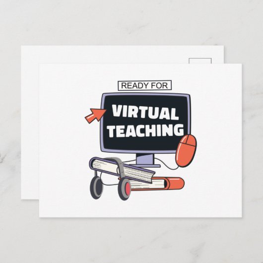 仮想の準備が教え完了 ポストカード (正面/裏面)