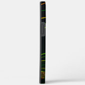 仮想の葉緑の、赤みを帯びた「火色のトゲ」 Case-Mate iPhoneケース (裏面 / 右)