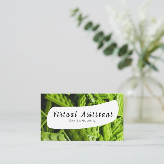 仮想アシスタントの名刺 名刺 (スタンド正面)