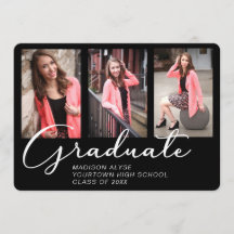 仮想エレガント卒業3フォトブラック