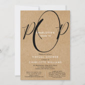 仮想オンライン長距離シャワー（メール） 招待状 (正面)