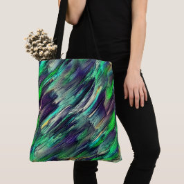 仮想カラフルの停止状態またはレイヤの破棄 トートバッグ