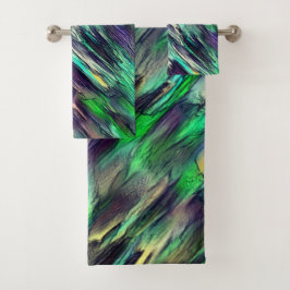 仮想カラフルの停止状態またはレイヤの破棄 バスタオルセット