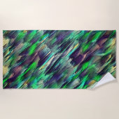 仮想カラフルの停止状態またはレイヤの破棄 ビーチタオル (正面)