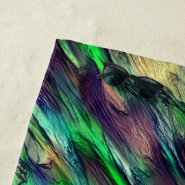 仮想カラフルの停止状態またはレイヤの破棄 ビーチタオル