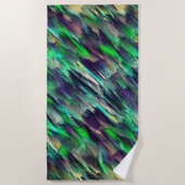 仮想カラフルの停止状態またはレイヤの破棄 ビーチタオル (正面)