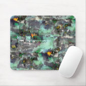 仮想カラフル岩は灰色から緑に優勢 マウスパッド (マウス)