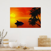 仮想サンセット ポスター (キッチン)