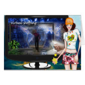 仮想ショッピング (正面横)